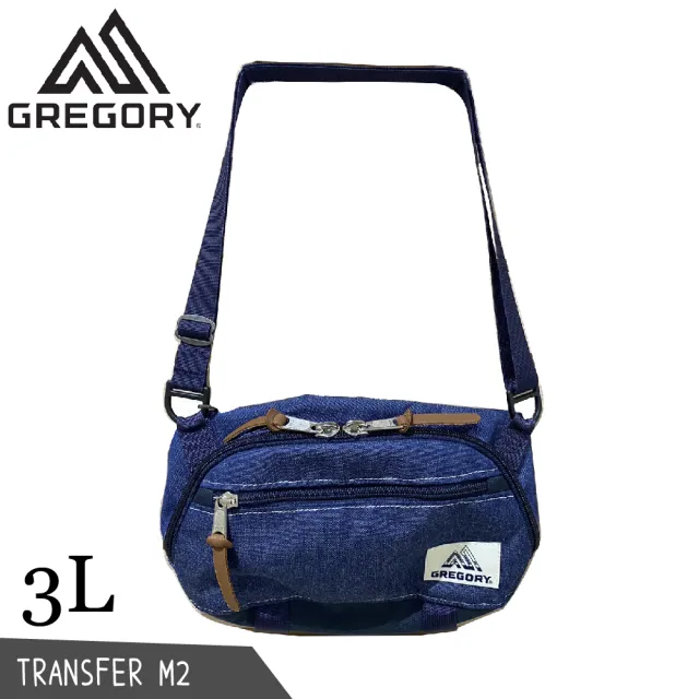 【Gregory】3L TRANSFER M2 斜背包《天絲丹寧》146502/側背包/隨身包/休閒包/郵差包
