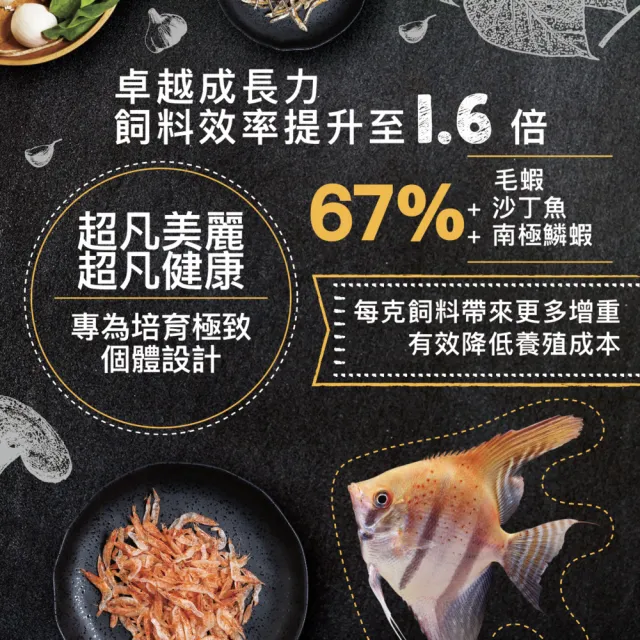 【Ultra Fresh 鮮蝦食譜】挑嘴熱帶魚-繁殖增色成長薄片1150ml(燈魚 慈鯛 神仙魚 卵胎生魚 魚飼料)