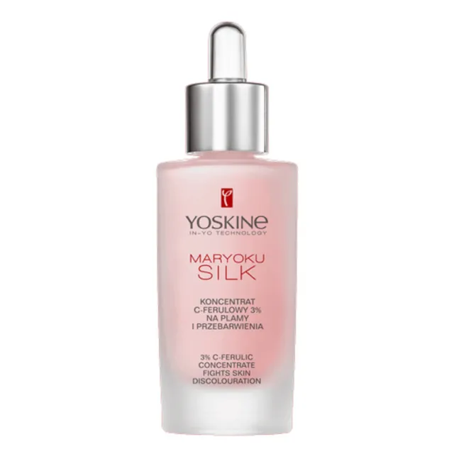 【YOSKINE】魔幻絲綢均勻膚色精華液30ml 買一送一 維生素C 蠶絲萃取 快速吸收 敏感肌適用 官方正貨(精華液)