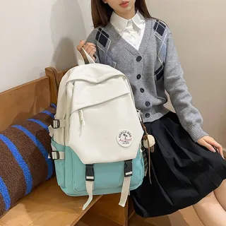 【MoodRiver】青春感 背包 後背包 學生 包包 書包 旅行背包 筆電背包 筆電後背包 大容量 女生包