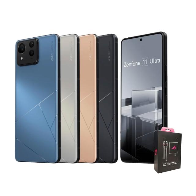 65W快充組【ASUS 華碩】Zenfone 11 Ultra 5G 6.78吋(12G/256G/高通驍龍8 Gen3/5000萬鏡頭畫素/AI手機)