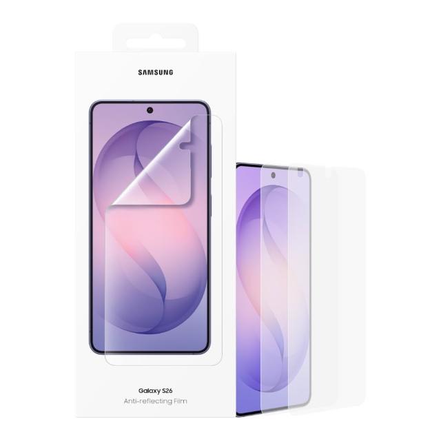 【Samsung 三星】原廠公司貨 Galaxy S26 抗反光螢幕保護貼 US942 - 內含2片保護貼 (盒裝)