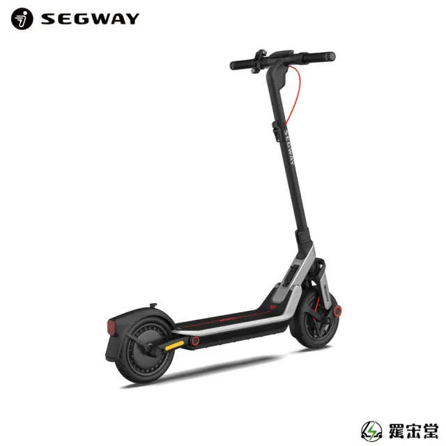 【Segway】電動滑板車E3 Pro(底盤氛圍燈 前後雙避震 續航55公里)