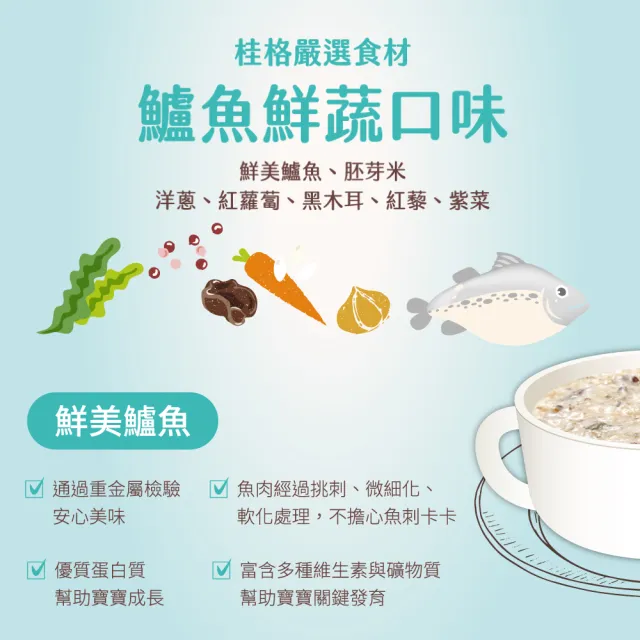 即期品【QUAKER 桂格】寶寶粥.燉飯.麵.任選(粥-鱸魚4入/盒.燉飯-腰果起司豬3入/盒.麵-番茄豬3入/盒)
