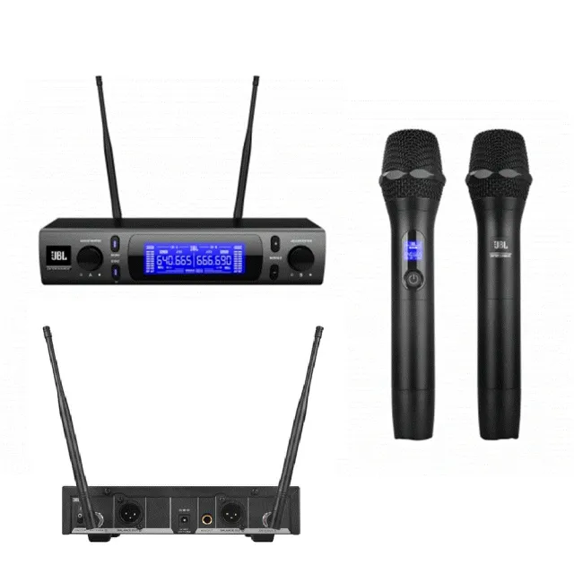 【JBL】美系頂級卡啦OK組(FNSD A-480N+JBL VM300+JBL Pasion10)數位卡拉OK擴大機+無線麥克風+進口唱歌喇叭