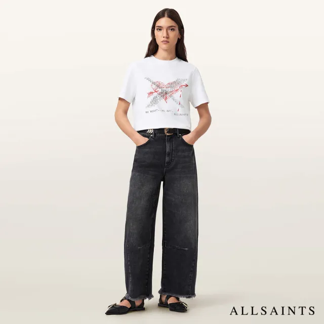 【ALLSAINTS】HEARTACHE 愛心塗鴉短袖T恤 W081JE(常規版型)