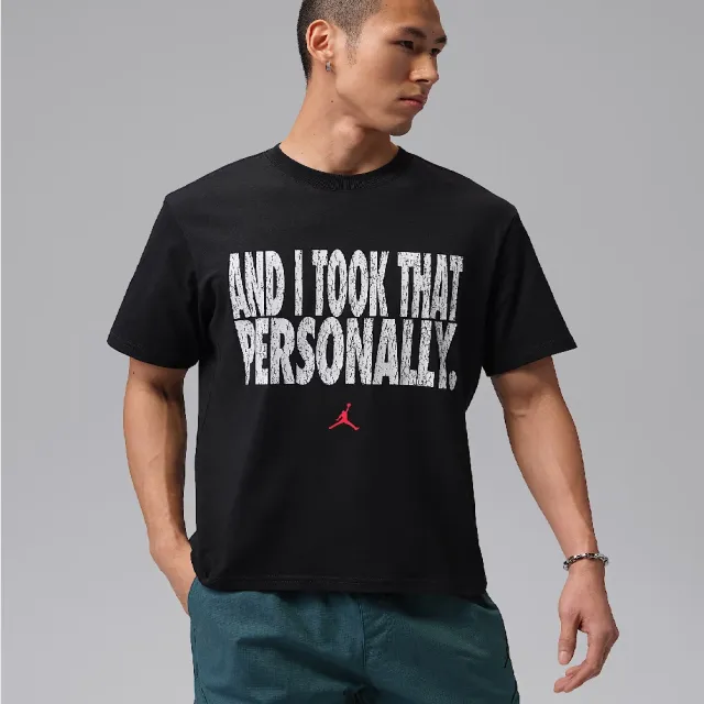 【NIKE 耐吉】AS M J DF SPT GFX SS CREW VB 喬丹 黑色 短袖 短T 男款 運動上衣 IF0871-010