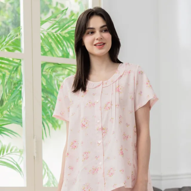 【La Felino 羅絲美】官方授權  Hello Kitty-La Felino 100%棉短長袖裙裝/褲裝(多款任選)