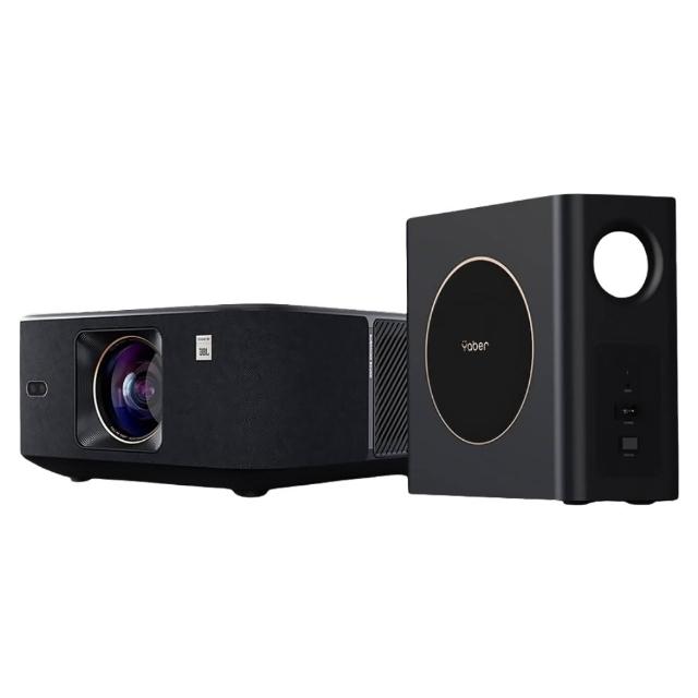 【YABER】K3Pro 高亮彩聲霸旗艦投影機 2200ANSI 重低音喇叭 杜比音效 JBL GoogleTV 家用投影機 無線投影機