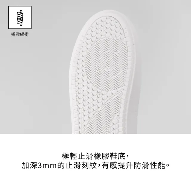 【PROJEXT】厚底防水小白鞋 防水鞋/輕量/抗污/厚底鞋/女鞋男鞋(Scooter Model3男女同款)