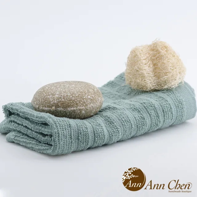 【AnnChen 陳怡安手工皂】一塊洗潔淨餅60g-all in one-艾草 (固態沐浴乳洗髮精)