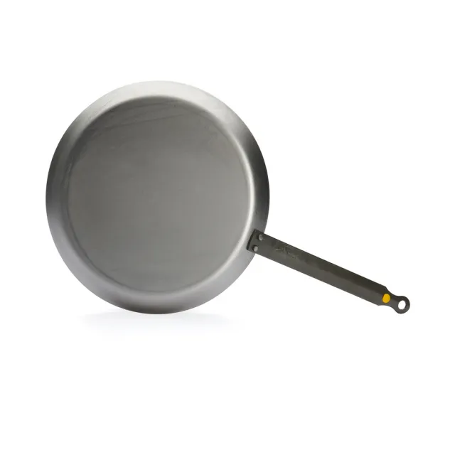 【de Buyer 畢耶】原礦蜂蠟鐵鍋 傳統單柄可麗餅鍋30cm-適用IH爐