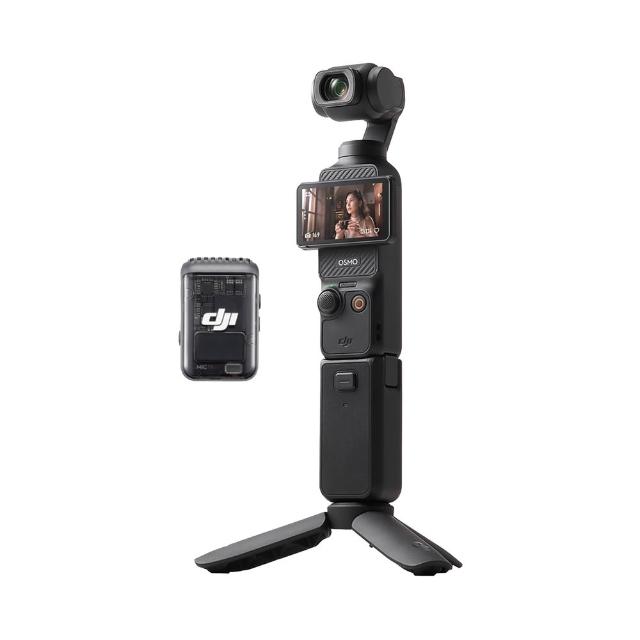 【DJI】Osmo Pocket 3全能套裝+2年版Care 手持口袋攝影機/相機 ｜1英吋CMOS｜旗艦畫質(聯強國際貨)