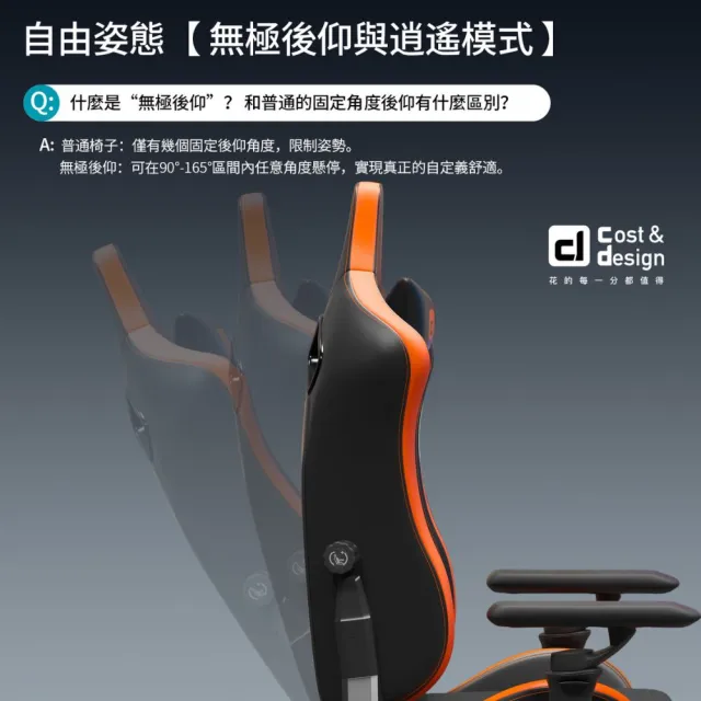 【C&D】耀影EVO電競椅(貓抓皮/布抗汙性能+多色搭配)