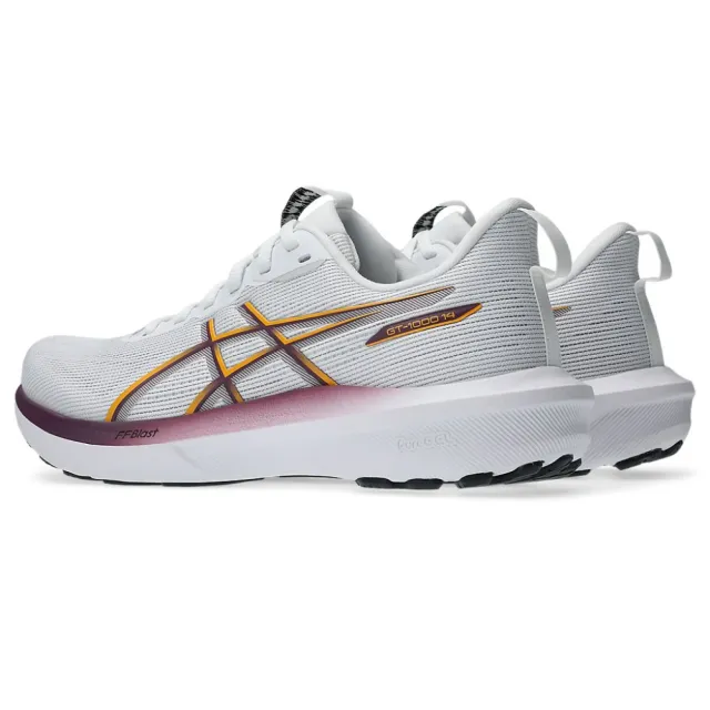 【asics 亞瑟士】慢跑鞋 女鞋 運動鞋 緩震 GT-1000 14  白 1012B859-101