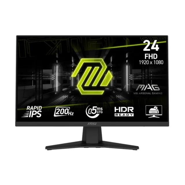 【MSI 微星】+24型200Hz 螢幕★i5 RTX5060電競電腦(Infinite S3/i5-14400F/16G/1TB SSD/W11H)