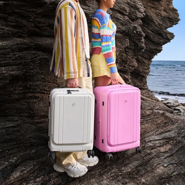 【NINETYGO】BOBO 20吋登機箱(筆電收納/前開式/行李箱/拉鍊旅行箱)