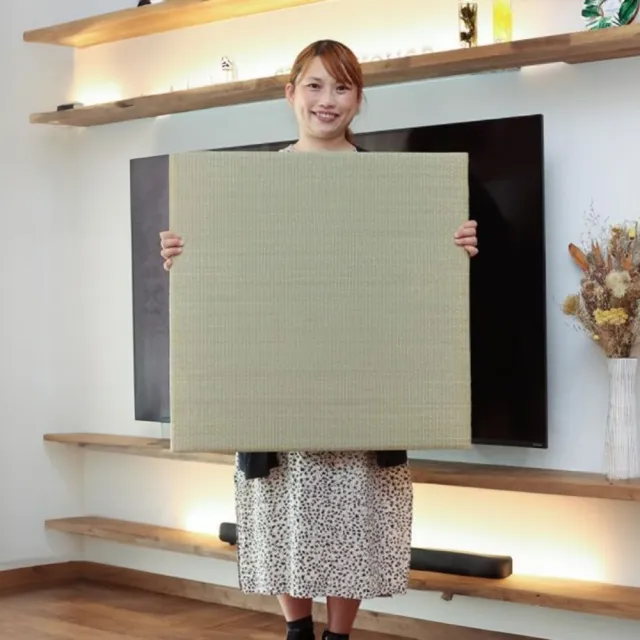 【IKEHIKO】藺草榻榻米嗨嗨｜70x70x2cm｜1件｜榻榻米｜單元榻榻米