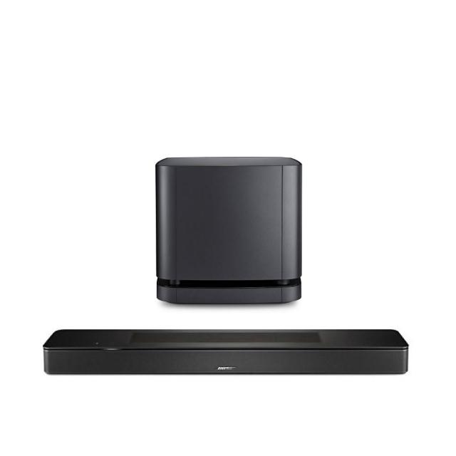 【BOSE】杜比全景聲家庭影院組合(Smart Soundbar+BM500 2件組 黑色)