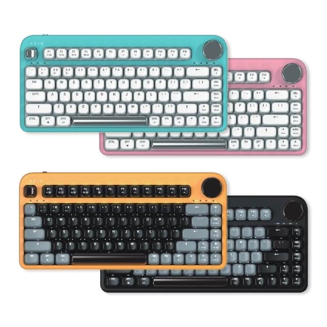 【AZIO】IZO  80% TKL 藍牙機械鍵盤 紅軸(附注音鍵帽/PC.MAC通用)