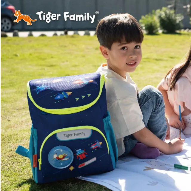 【Tiger Family】童趣幼兒園書包(幼稚園適用-可裝A4)