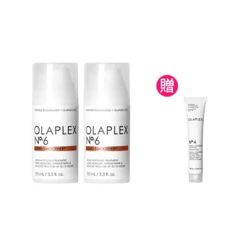 【OLAPLEX 歐啦】6號免沖洗修復乳雙入組(6號免沖洗修復乳100mlx2)