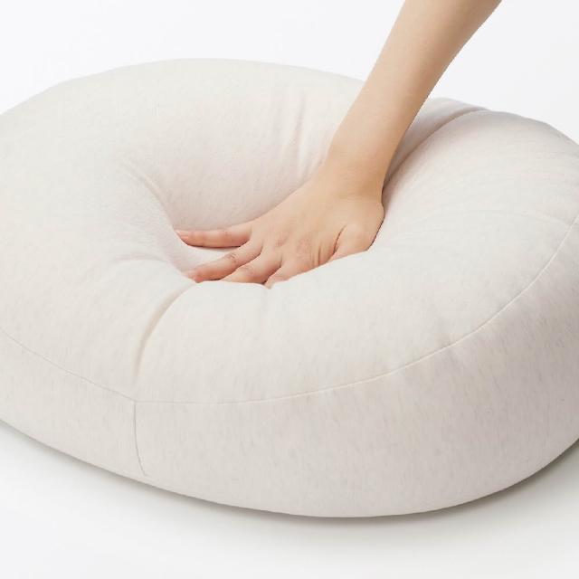 【MUJI 無印良品】涼感多用途靠枕(灰色/淺藍/象牙白)