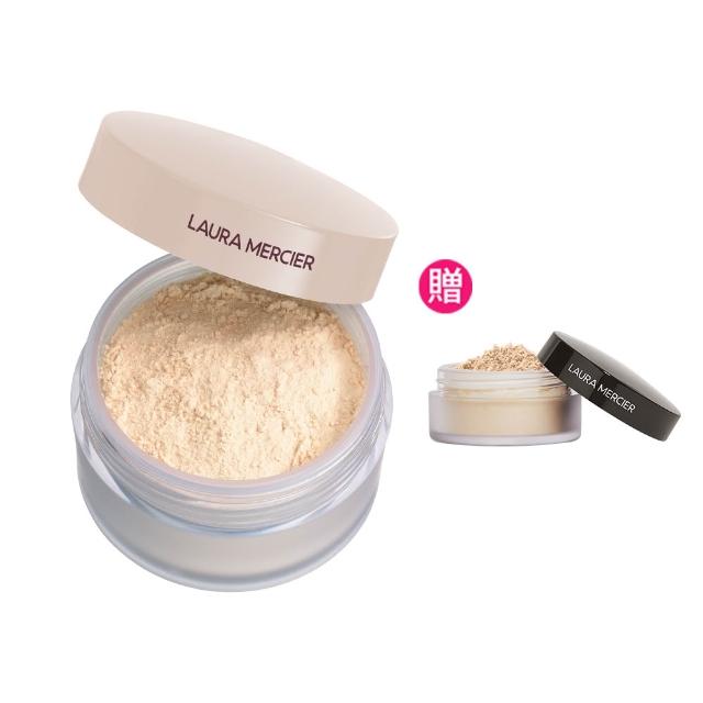 【LAURA MERCIER 蘿拉蜜思】煥顏透明柔霧蜜粉 20g(保濕升級版/光澤感/水光感)