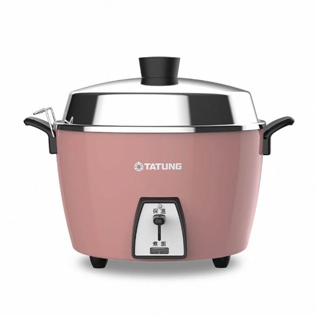【TATUNG 大同】6人份玫瑰棕不鏽鋼簡配電鍋(TAC-06L-MCRG)