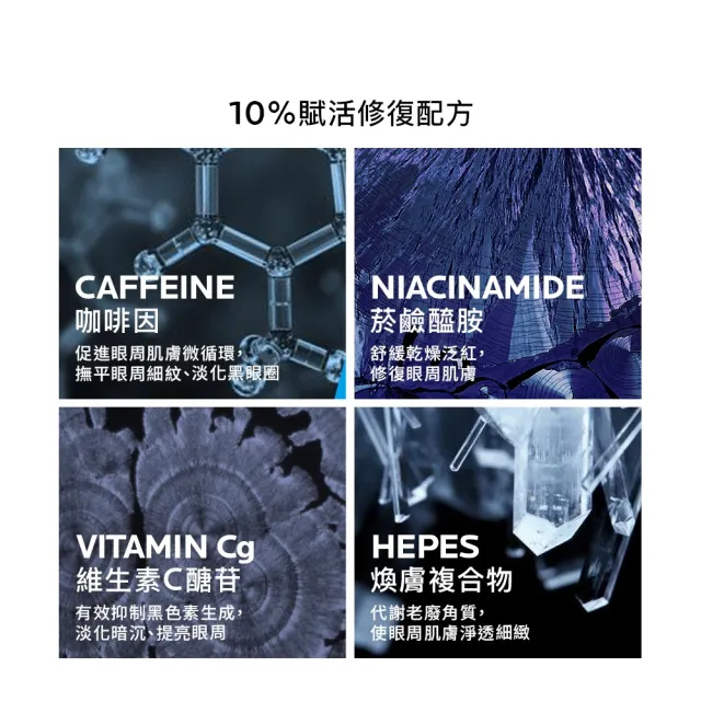 【理膚寶水】全新亮眼神器★B5彈潤修復多效撫紋眼部精華 15ml_C(眼周抗老/B5冰珠)