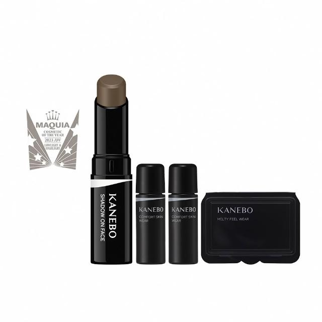【Kanebo 佳麗寶】KANEBO 立體絕妙綻影棒-限定增量型 4.9g #01(大K_加贈輕透底妝組)