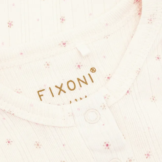【Brands4Kids】奶油雛菊長袖連身兔裝_FIXONI系列(4種尺寸可選)