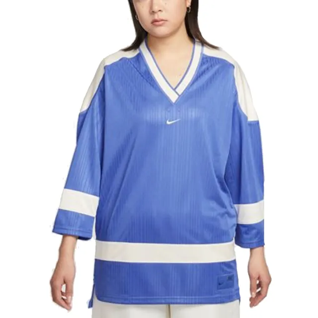 【NIKE 耐吉】V領長袖上衣  AS W NSW JERSEY TUNIC MOD 女 - IF0320460