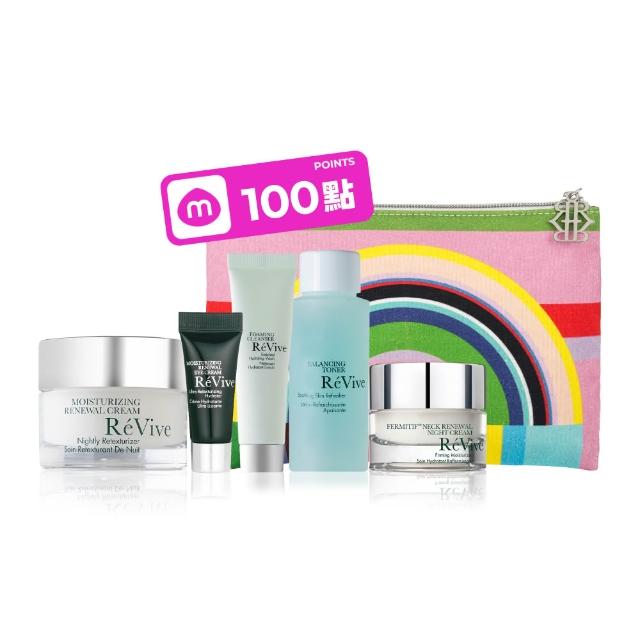 ReVive利維膚 光采再生發光煥膚組，結合先進科技與天然成分，提供全方位肌膚修復與美白功效。透過專業燈光護膚技術，促進肌膚代謝，改善暗沉與細紋，讓肌膚煥發自然光采。適合所有膚質，輕鬆打造透亮健康肌。