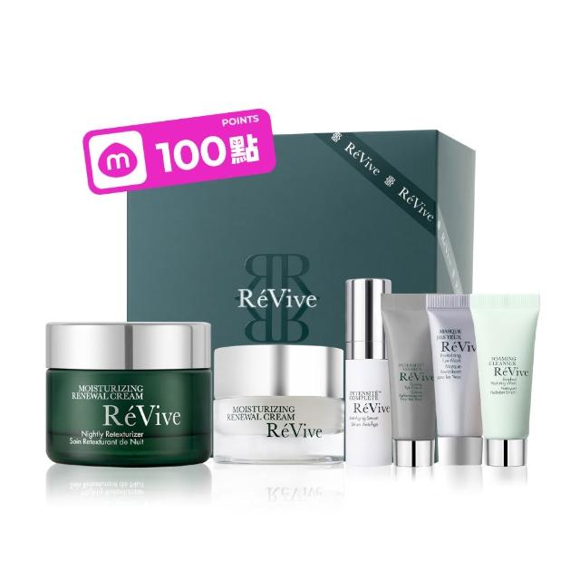 ReVive利維膚 緊緻活顏組 ReVive利維膚緊緻活顏組為專業抗老保養套裝,內含多款精華與乳液,強化肌膚緊緻度與保濕力,改善暗沉與細紋,讓肌膚煥發年輕光采。適合追求細膩肌膚與抗老效果的您。