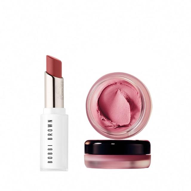 【Bobbi Brown 芭比波朗】原生釉光粉嫩組(釉光水唇膏+雲朵腮紅8.5g/雙11限定)