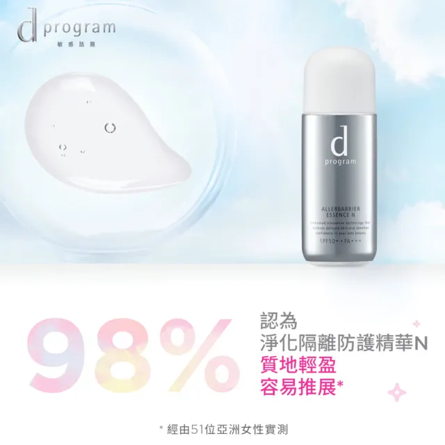 【d program 敏感話題】淨化隔離防護精華(40ml/敏弱肌/敏感肌)