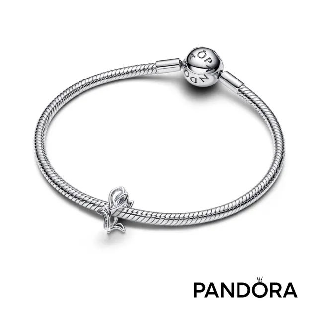 【Pandora 潘多拉】鬱金香鏤空串飾