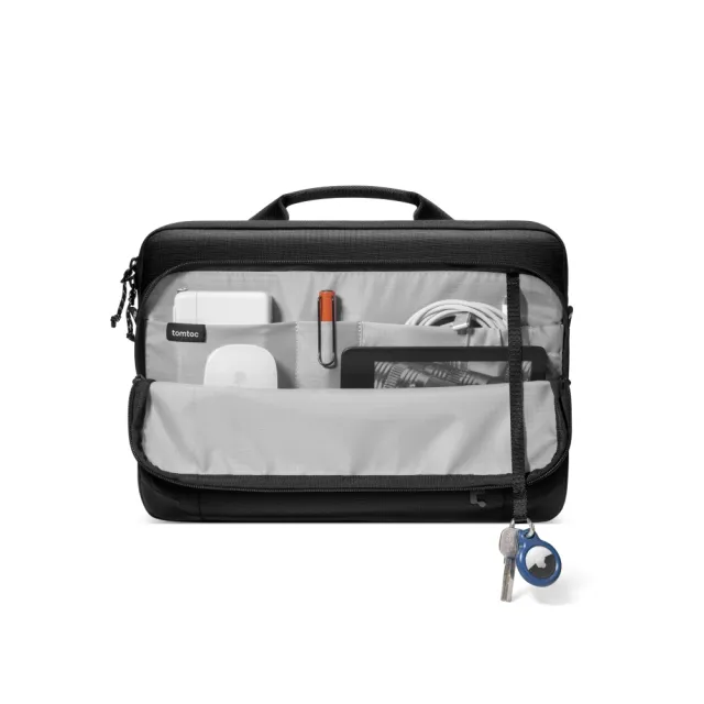 【tomtoc】尊爵輕行 手提包 (黑 / 適用13吋MacBook Air M1-M5、13吋MacBook Pro M1-M2)&MacBook Neo