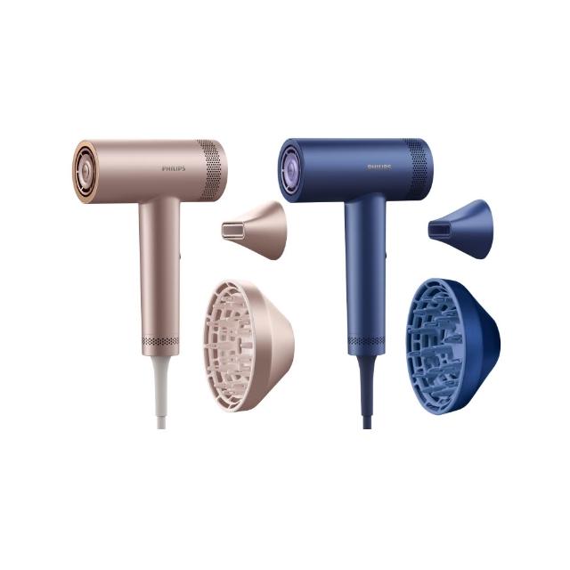 【Philips 飛利浦】BHD837 BLDC高速護髮吹風機 (兩色任選/11萬轉馬達/2億負離子/極速快乾/官方直營)