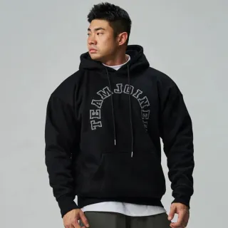 【TEAMJOINED】Joined Big Gym Arch Oversized 帽衣 雙色(重訓健身穿搭 運動訓練外套 寬版帽衣 連帽上衣)