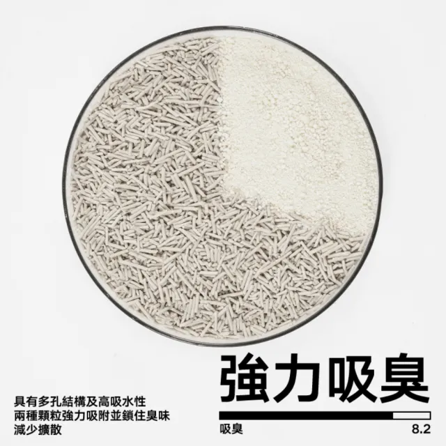 【pidan】植物貓砂 木薯豆腐混合砂 4.3kg 超值4桶裝(木薯砂、豆腐砂、植物貓砂混合)