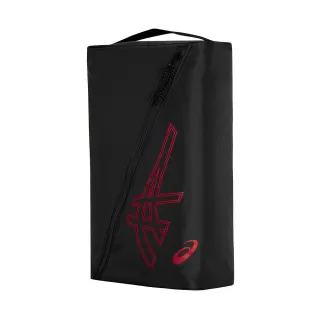 【asics 亞瑟士】鞋袋 運動包 旅行袋 旅行小包 黑 3033C251-001