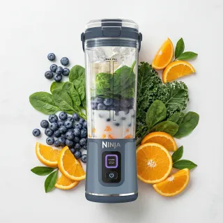 【NINJA】BC151TW BLAST 無線調理機(果汁機/隨行杯/無線充電/調理機/攪拌)
