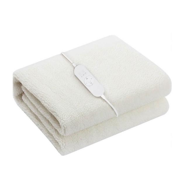 【HERAN 禾聯】雙區溫控羊毛絨雙人電熱毯(HEB-12NB05W)