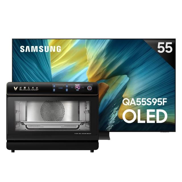 【Samsung 三星】55型 4K OLED AI智慧顯示器 55S95F 壁掛安裝(QA55S95FAXXZW)