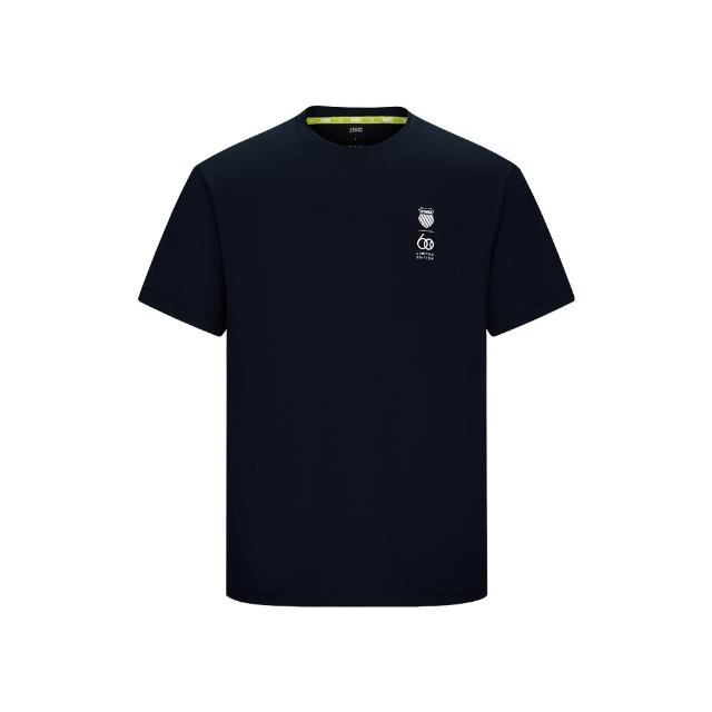 【K-SWISS】60周年限量款 短袖T恤 Short Sleeve T-Shirt 休閒 男上衣 藍色 1013336-014