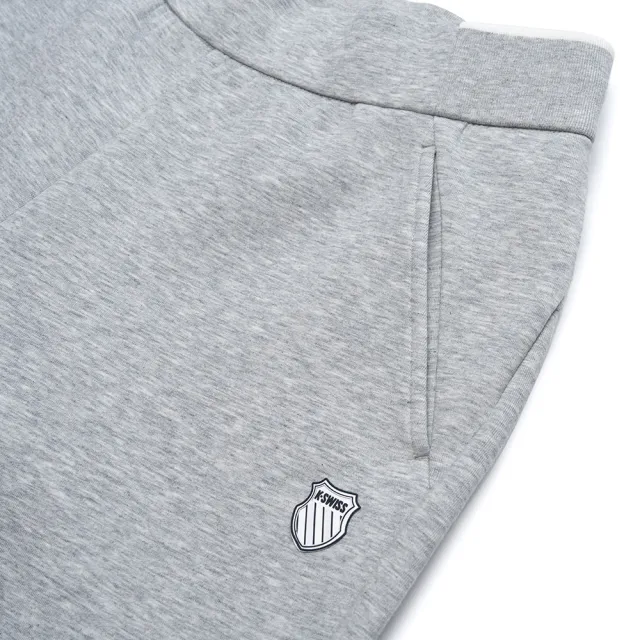 【K-SWISS】針織長褲 Knit Pants 休閒 女長褲 灰色 1913280-963