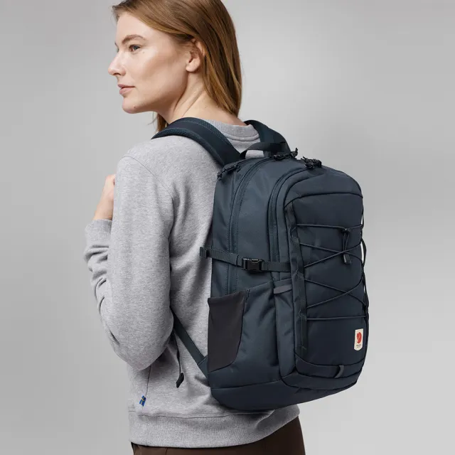 【Fjallraven】Skule 20L後背包 FR23349-550黑 614綠鏽 050玄武岩灰 300乾燥玫瑰 577雨雲藍