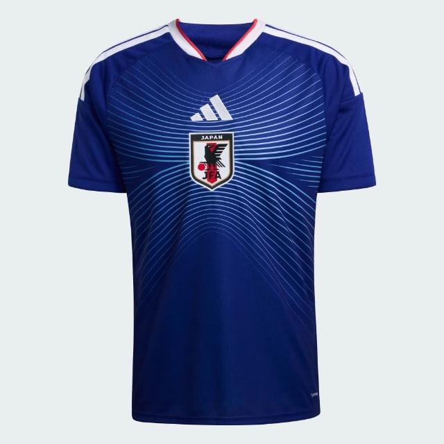 【adidas 愛迪達】世界盃 日本 運動 休閒 短袖 T恤 男上衣 JFA H JSY(KD3345)